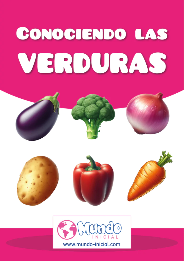 Verduras o Vegetales – Tarjetas Didácticas