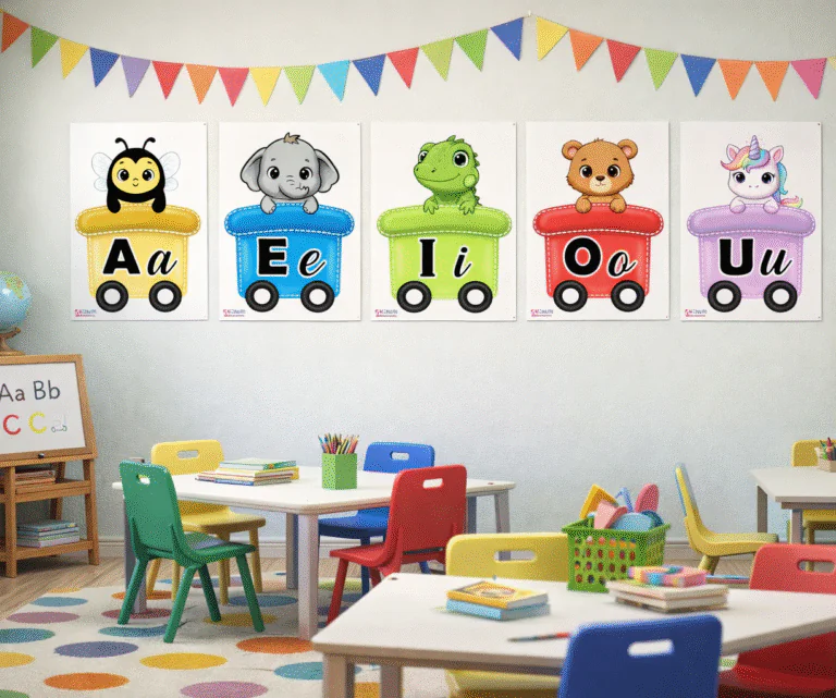 Vocales ambientacion de clases