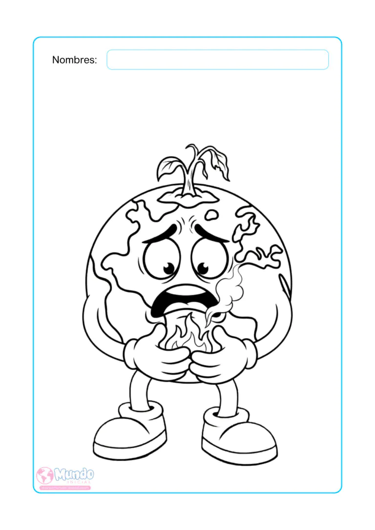 Coloreo dia de la tierra 9