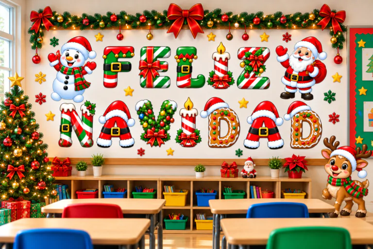 Festive Feliz Navidad Classroom