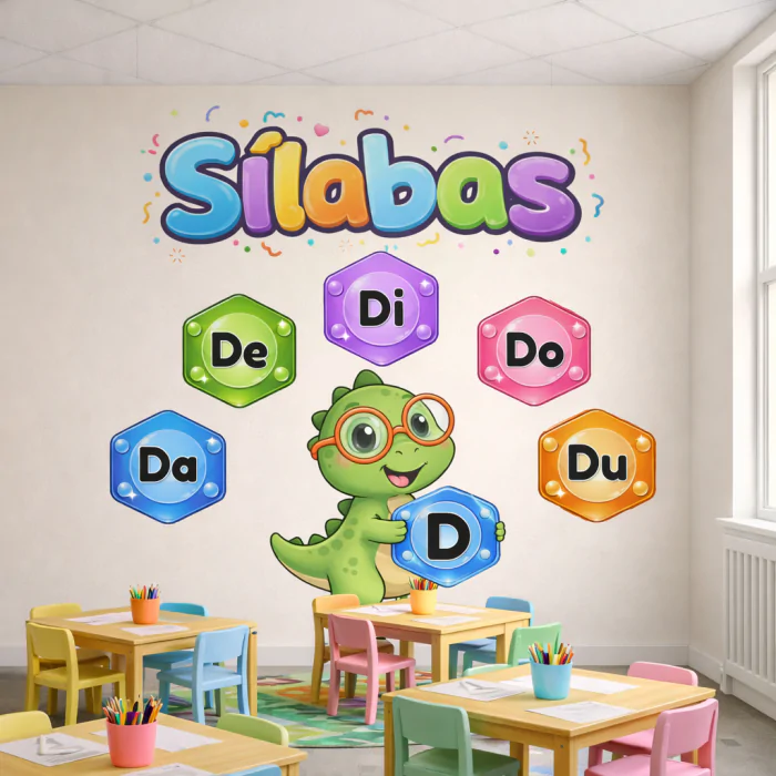 Ambientación del Aula con las Sílabas Da, De, Di, Do, Du - Mundo ...